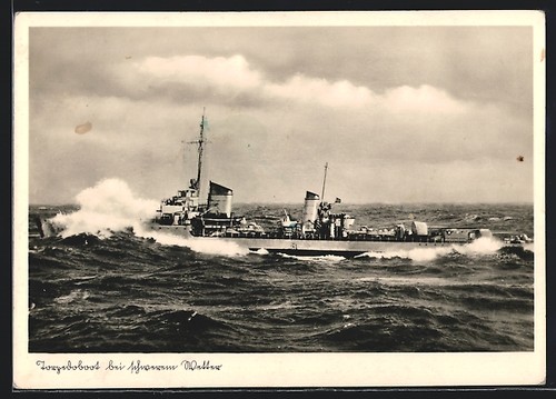 Kriegsmarine torpedoboot - ak,
