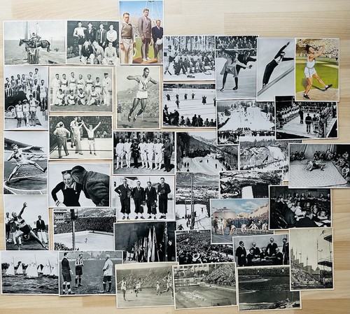 60x alte sammelbilder olympia - sammelbilder,