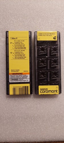 10x sandvik cnmg 120408 - 10x, 120408-pm
