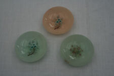 Alabaster-Schälchen mit Blumenmotiv, 3er-Set - neu - 11