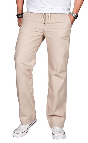 Herren leichte sommer leinen - sommer,