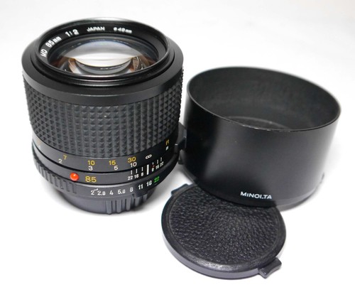 Minolta 85mm objektiv - minolta,
