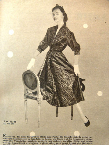 Altes modeheft beyer von 1952 - von,