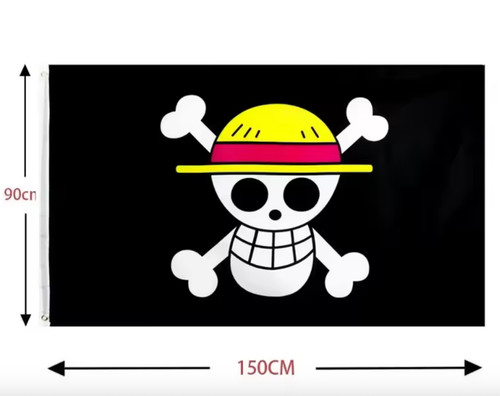 One piece flagge - flagge, 150x90cm