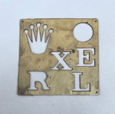 ROLEX Schablone Schild Emblem