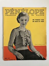 Penelope Mode und Strickzeitschrift Frankreich 1935