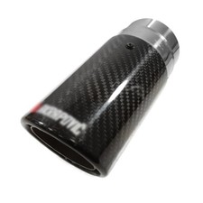 Auspuffblende Endrohr Carbon