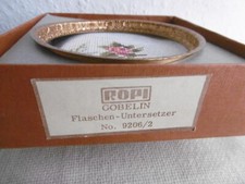 ROPI   Gobelin  Untersatz  Nr. 9206 / 2 +  Material - Glasscheibe + Stickgarn