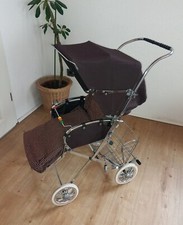 Silver Cross Nostalgie Kinderwagen Sportwagen Buggy 70er Vintage + Fußsack Retro