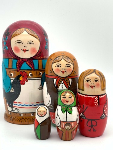 Matroschka 5tlg traditionell - ,