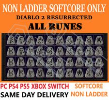 ✅ PC PS4 PS5 XBOX SWITCH ✅ NON-LADDER ALLE RUNEN D2R DIABLO 2 RESURRECTED ARTIKEL