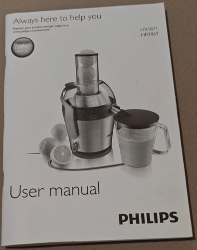 Philips entsafter hr1871 für - philips,