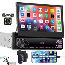 7" 1 Din Autoradio Bluetooth