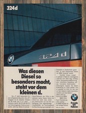 BMW 324d (E30) - Reklame