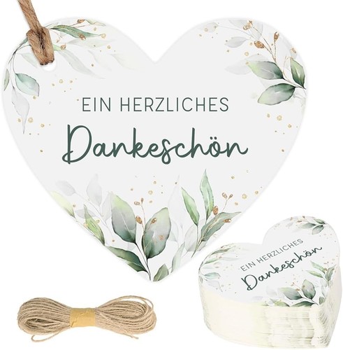 Stück danke anhänger 5cm - danke,