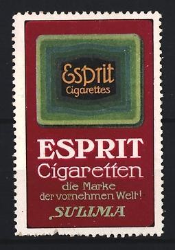 Reklamemarke esprit - reklamemarke,