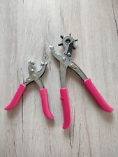 2-teiliges Set Tchibo Loch- und Nietzange/Ösenzange