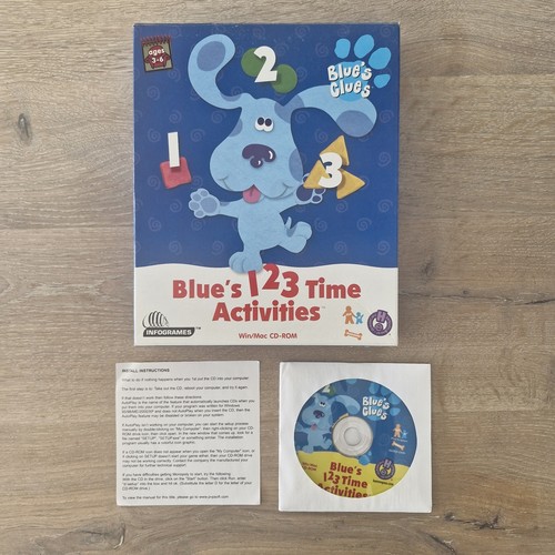 Blue clues 123 time - blue's,