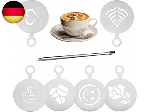 Stück kaffeeschablone - 6,