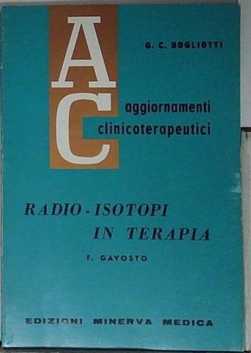 Gavosto radio isotope - gavosto, in