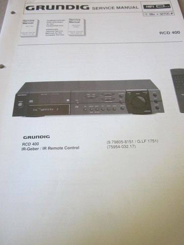 Grundig hifi rcd - grundig,