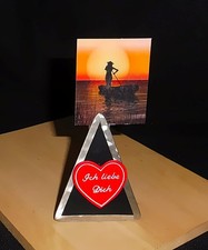 Memo-Clip mit rotem Herz: Ich