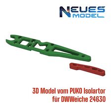 Märklin C-Gleis PUKO Isolator für C-Gleis Dreiwegweiche 24630