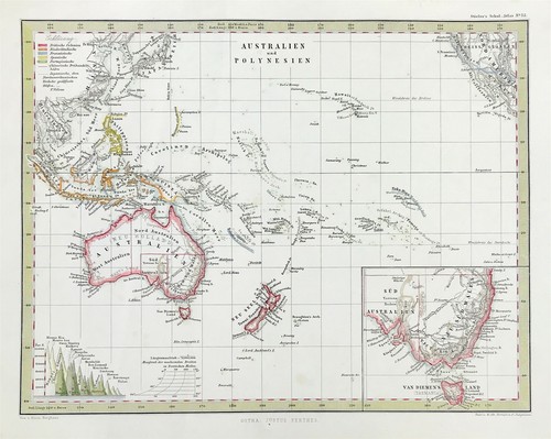 Australien karte neuholland - ,