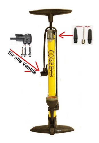 Fahrrad hochdruck standpumpe - fahrrad,