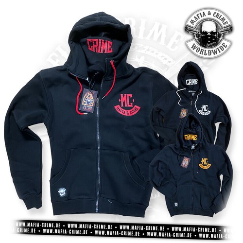 Mafia crime boys zipper - &,