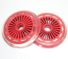 1 Paar Rollen 120 mm wheels für Roller Kinder Scooter 2 Räder Ersatz ROT -2042