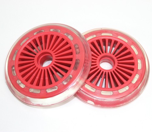 Paar rollen 120 wheels - paar,