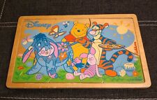 Eichhorn Holzpuzzle Puh der Bär und seine Freunde / Disney. Tolles Lernspielzeug