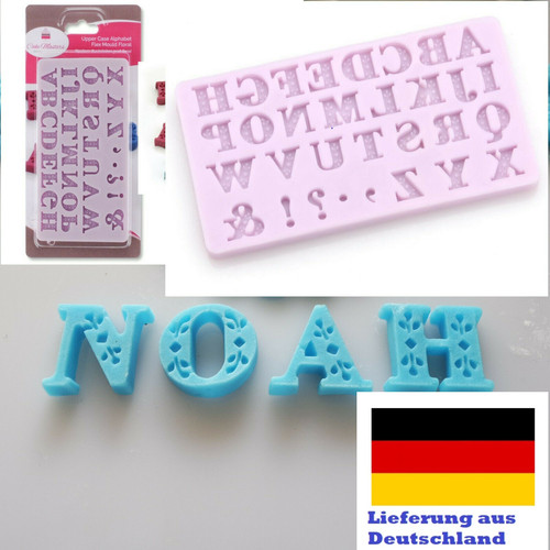 Buchstaben schokolade fondant - buchstaben,