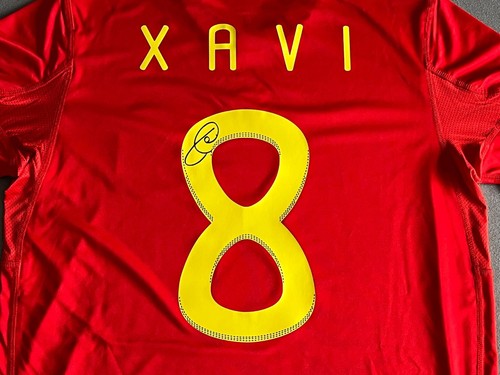 Xavi signed autographed - xavi,