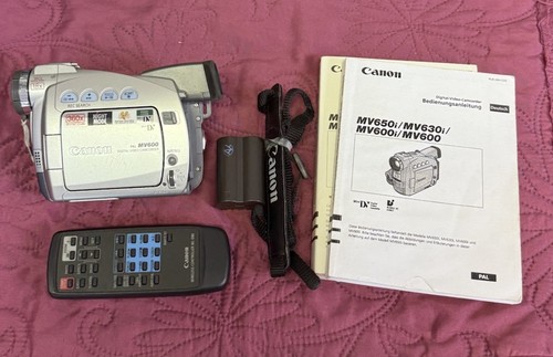 Canon mv600 mini - canon, camcorder