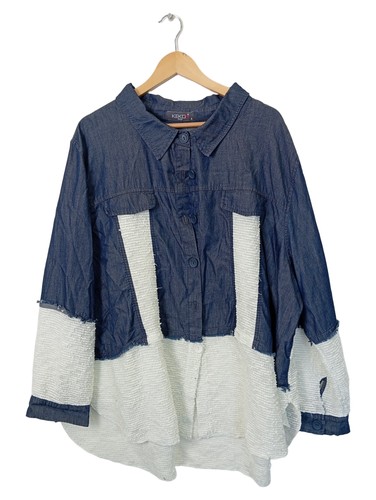 Kekoo hemdbluse damen - hemdbluse, gr