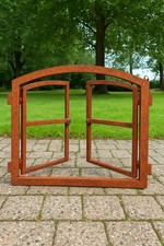 Stallfenster, Fenster, Gussfenster, Gußeisenfenster, Eisenfenster, Antikfenster 