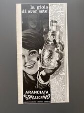 San Pellegrino Aranciata Limonata 60s retro 1966 Vintage Ad Werbung Reklame