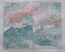 KLIMAKARTE VON DEUTSCHLAND