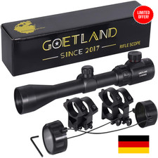 Fadenkreuz Zielfernrohr | 3-9x40 Optik | Luftgewehr Montage