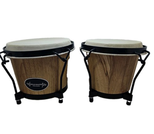 World rhythm wooden - wooden, bongo