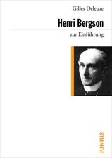 Henri bergson zur einführung - bergson,