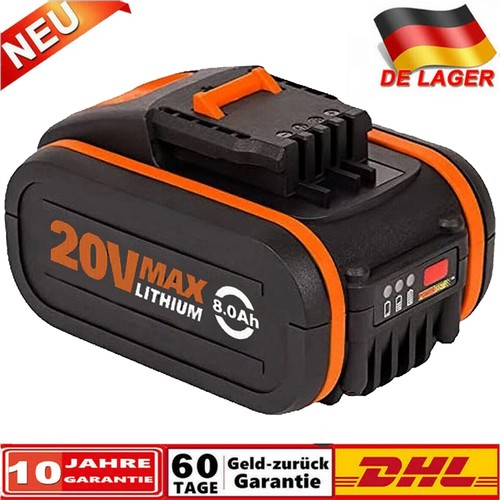 8000mah 20v max 0ah akku - 8000mah, 8,0ah