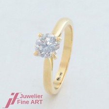 Ring - Solitär - mit 1