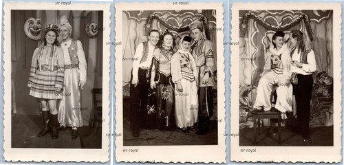 Bunte gruppe karneval - gruppe,