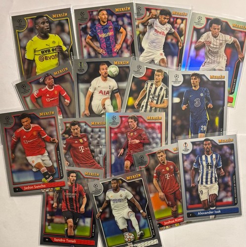 Topps merlin 2021 base - 2021/22,