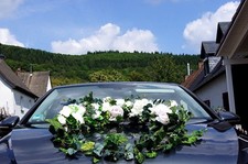 Hochzeit Deko Brautauto