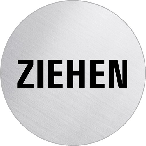 Schild edelstahlpiktogramm - schild, i