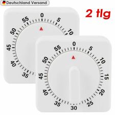 2x 60min Kurzzeit Uhr Eieruhr